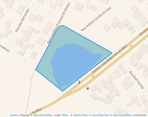 walking in Praça da Lagoa map in Florianópolis