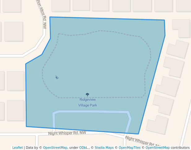 Ridgeview Village Park in Albuquerque | Map and Routes