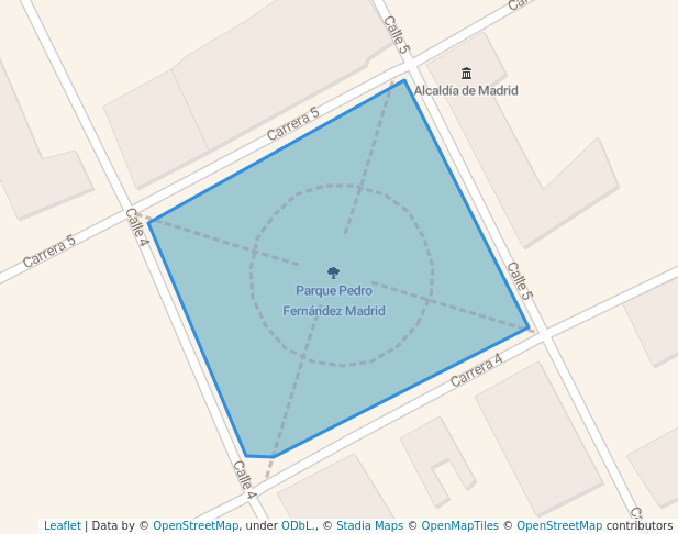 Parque Pedro Fernández Madrid