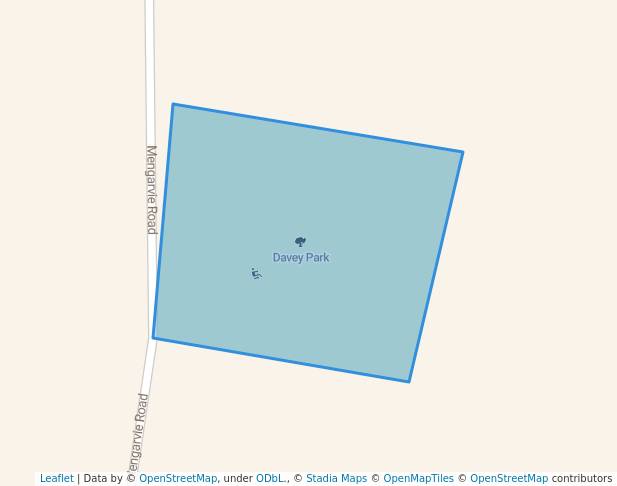 walking in Davey Park map in Parkes