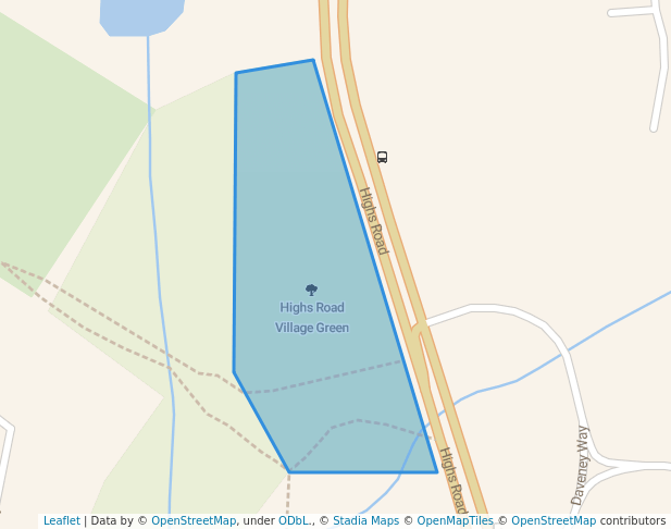 Highs Road Village Green