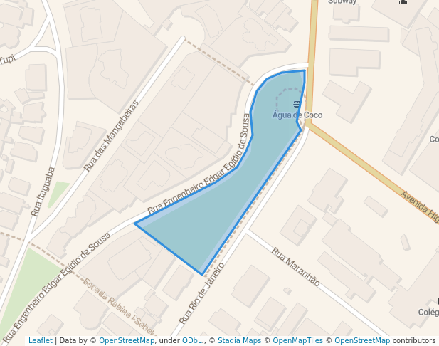 Praça Esther Mesquita/Praça da água de coco