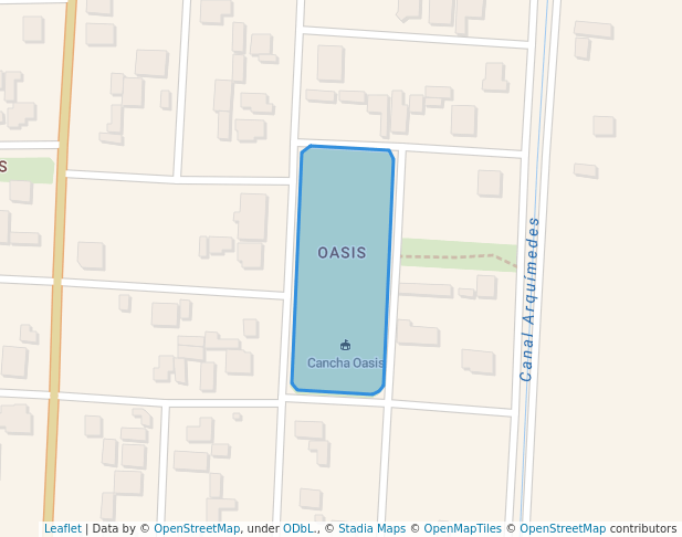 walking in Parque Oasis map in Colcapirhua