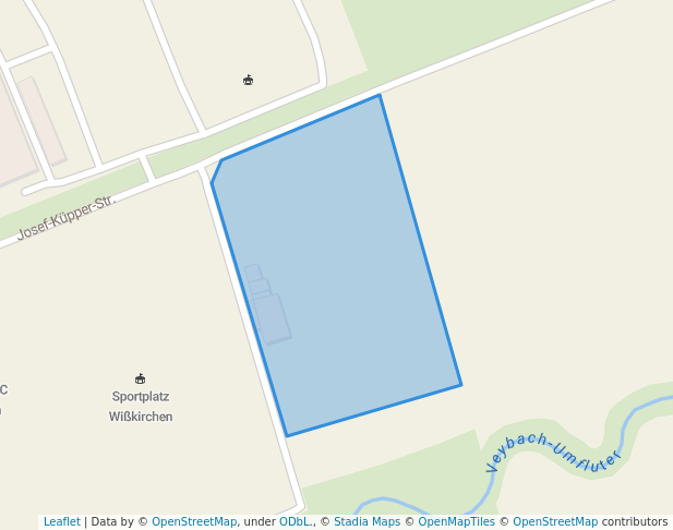 walking in Veybach Hof map in Euskirchen