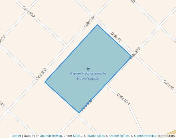Parque Fraccionamiento Nuevo Yucatán