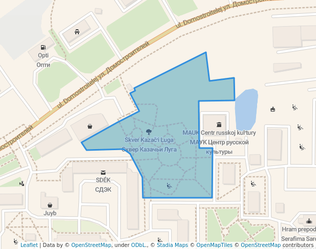 Сквер Казачьи Луга