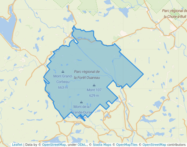 Parc régional de la Forêt Ouareau