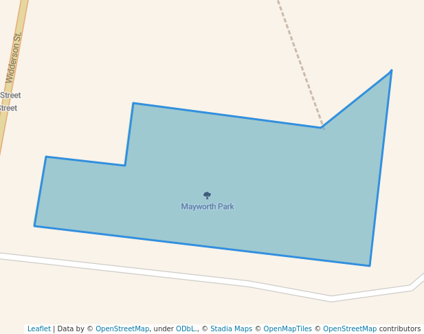 walking in Mayworth Park map in Port Macquarie