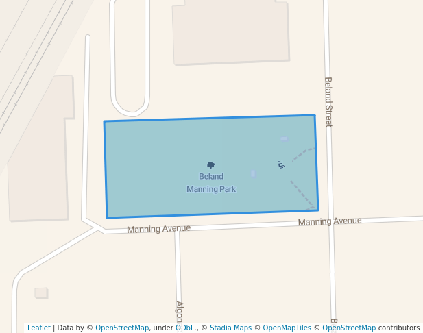 Beland Manning Park in Detroit | Map and Routes