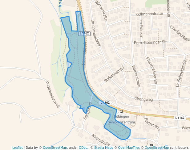 Park am alten Bahndamm