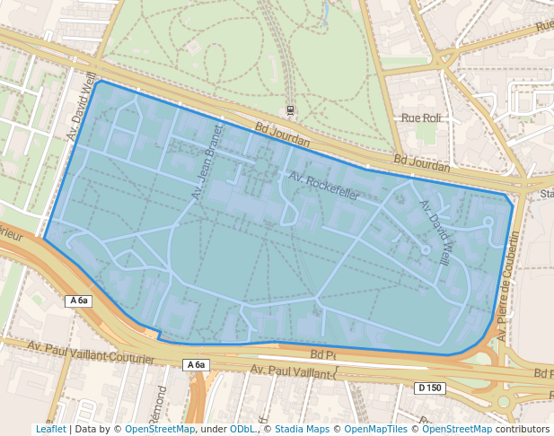 Cité Universitaire - Parc Est