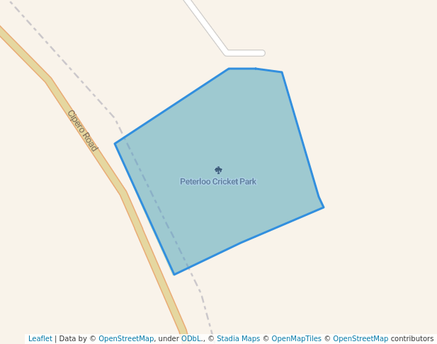 Peterloo Cricket Park in Golconda | Map and Routes