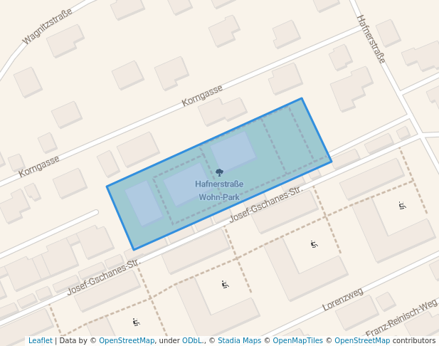 walking in Hafnerstraße Wohn-Park map in Feldkirchen bei Graz