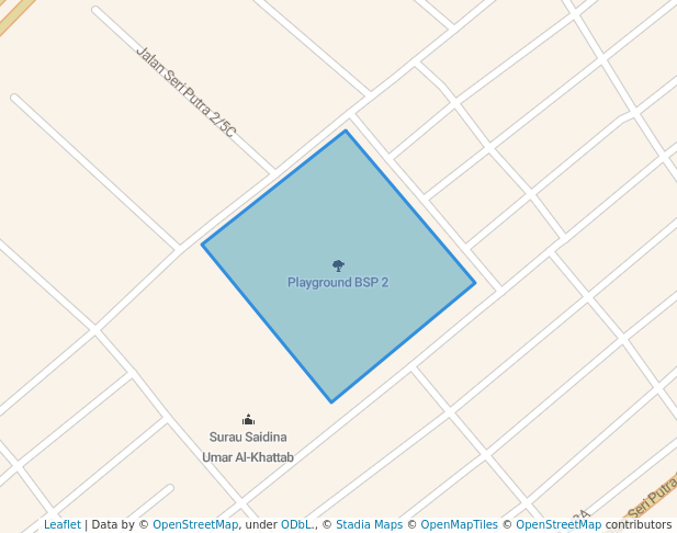 walking in Playground BSP 2 map in Kajang