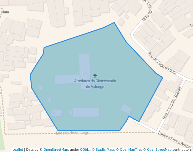 Arredores do Observatório do Valongo