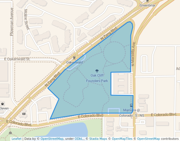 Oak Cliff Founders Park