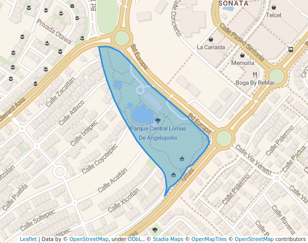 Parque Central Lomas De Angelopolis