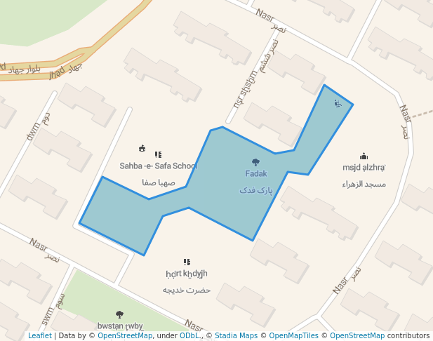 Fadak in Tajrish | Map and Routes