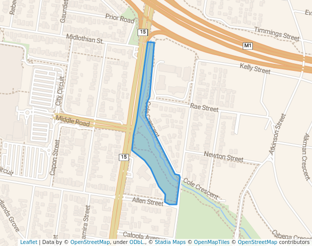 Scotchman's Creek Linear Park