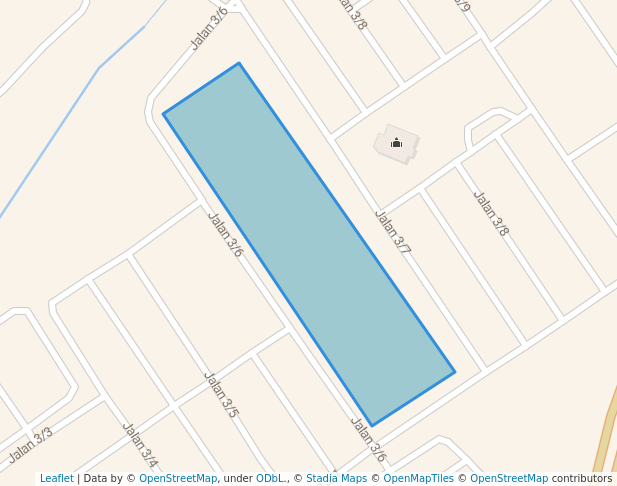 walking in Taman Permainan Bandar Teknologi Kajang map in Semenyih