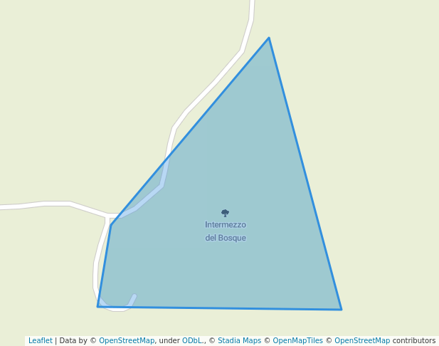 walking in Intermezzo del Bosque map in Managua