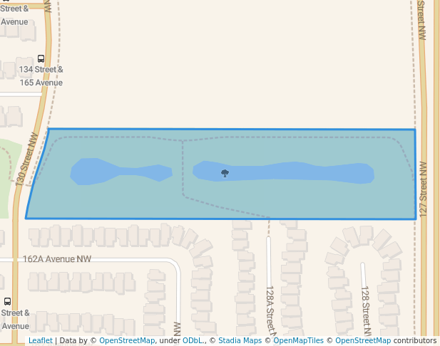 Oxford Storm Water Pond