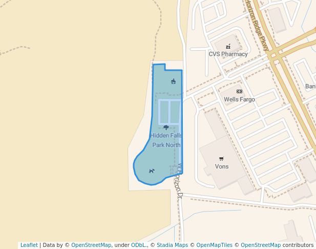 Hidden Falls Park North