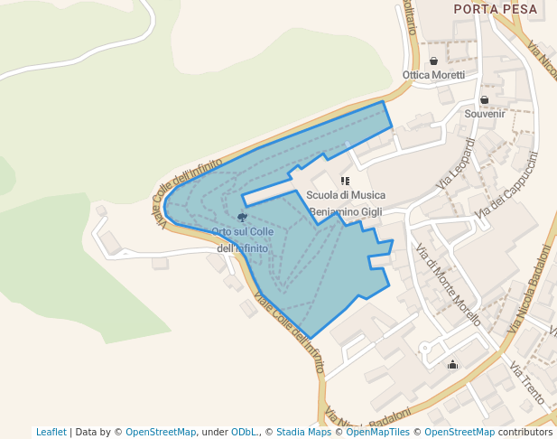 Orto sul Colle dell'Infinito