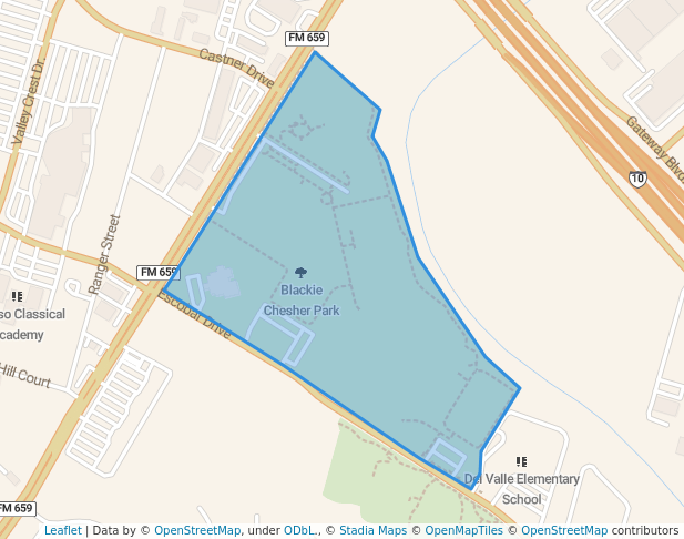 Blackie Chesher Park