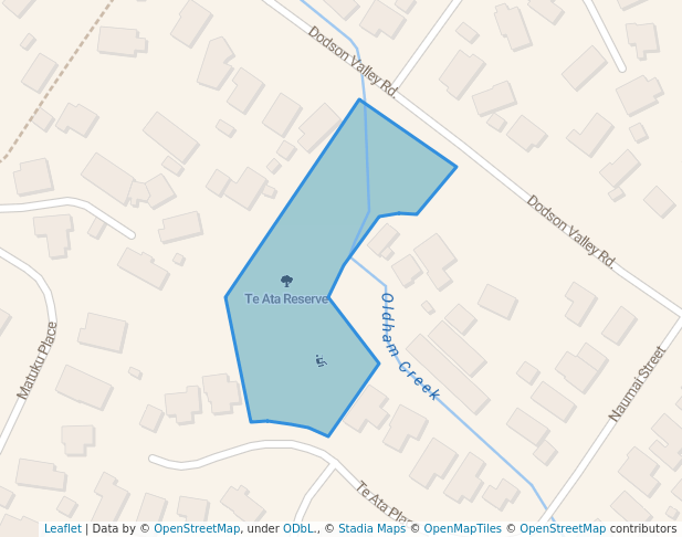 walking in Te Ata Reserve map in Nelson
