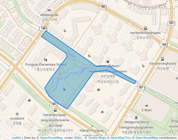 풍산지구근린1호공원