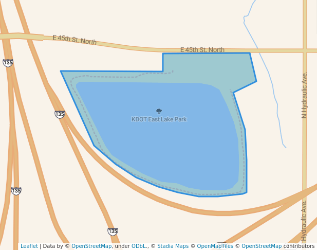 walking in KDOT East Lake Park map in Park City