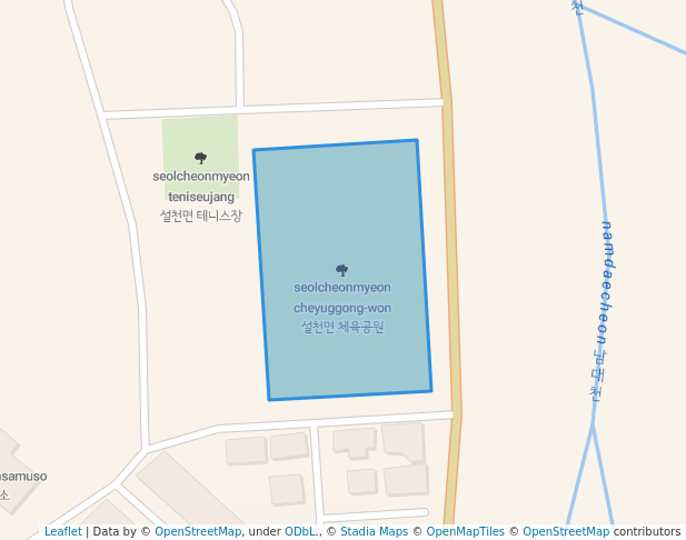 설천면 체육공원