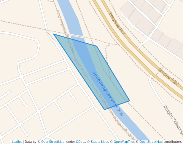 자전거 산책 공원 및 휴식카페