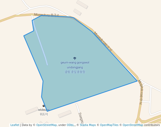 금왕 공설 운동장