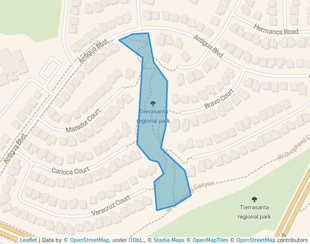 Tierrasanta regional park