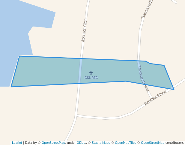 walking in CSL REC map in North Vernon