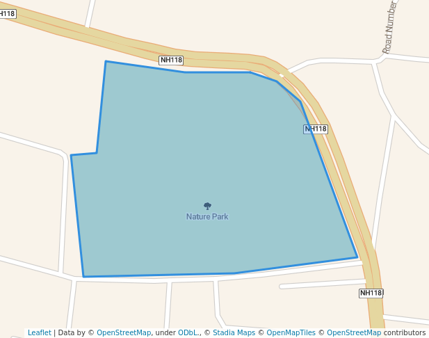 walking in Nature Park map in Jamshedpur