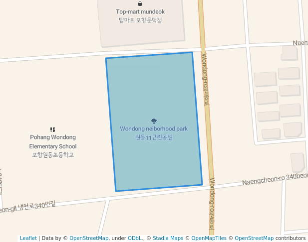 Wondong neiborhood park