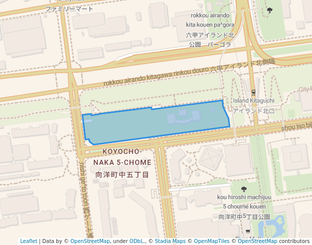 六甲アイランド　公園