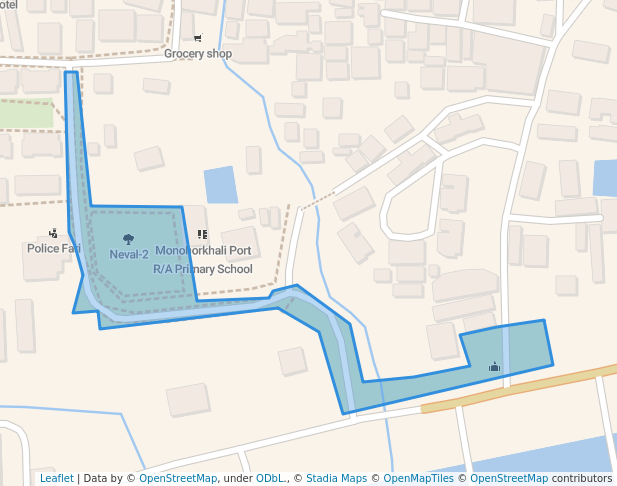 walking in Neval-2 map in Chittagong