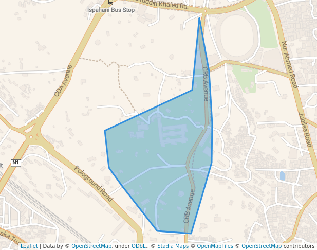 walking in CRB map in Chittagong