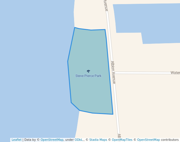 walking in Steve Pierce Park map in Fairmont