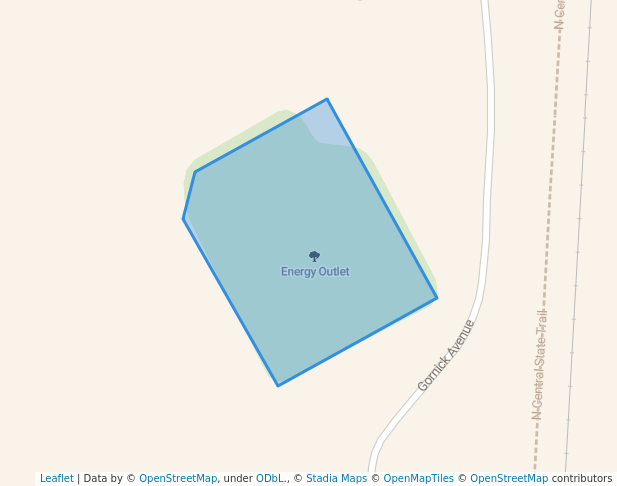 walking in Energy Outlet map in Gaylord