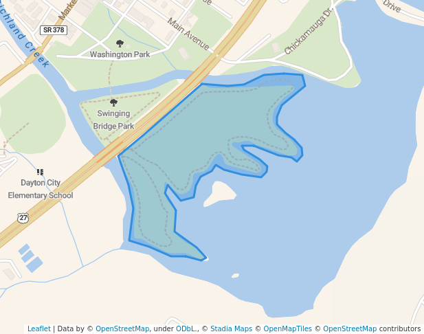 Dayton Walking Track Sections 2 and 3