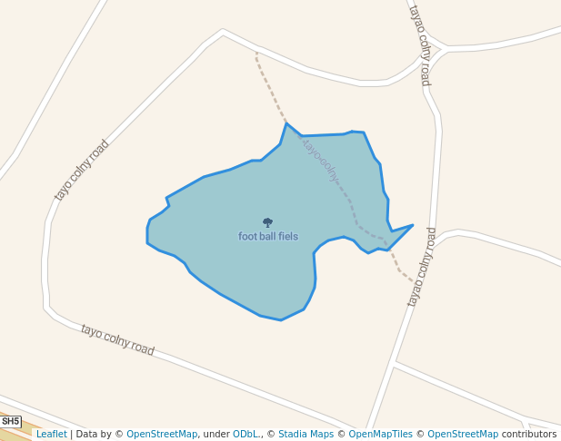 walking in foot ball fiels map in Jamshedpur