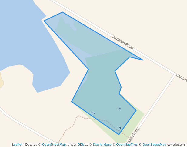 walking in Jordan Miller Park map in Rothesay