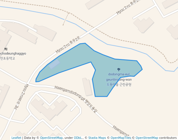 도동마을 근린공원