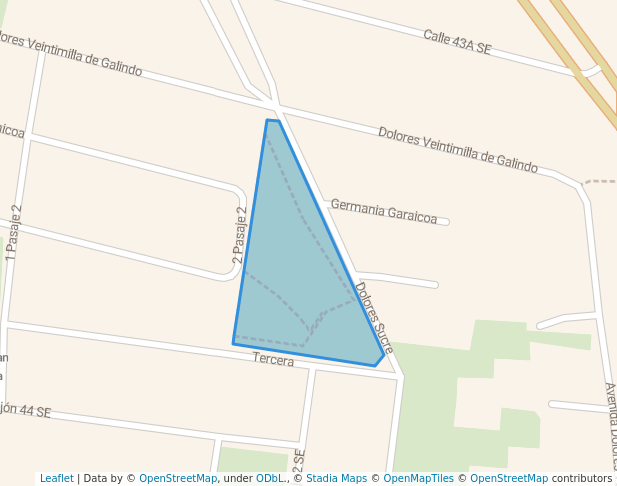 walking in Parque El Niño map in Guayaquil