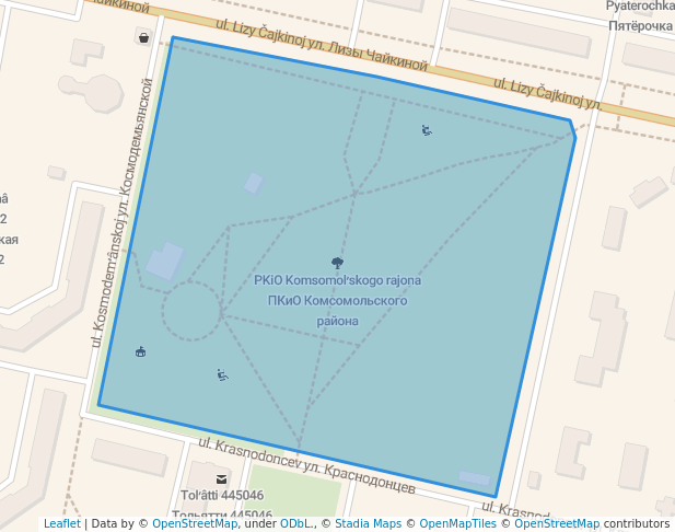 ПКиО Комсомольского района